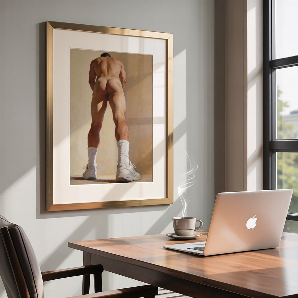 Socks & Trainers — Queer Men's Art Print