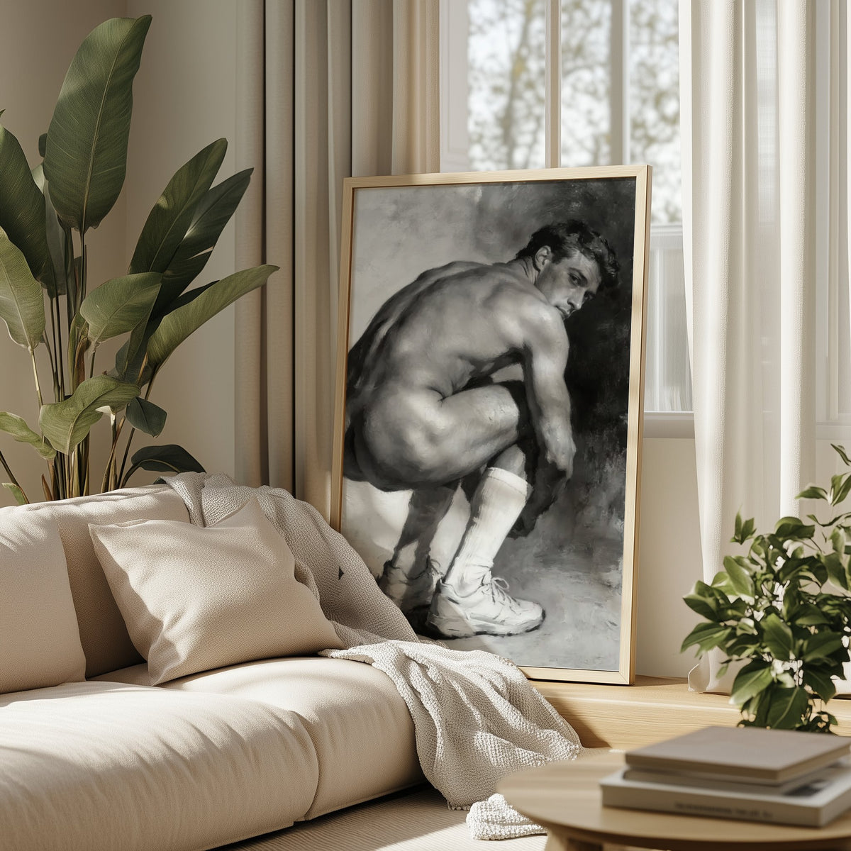 Socks & Trainers — Queer Men's Art Print