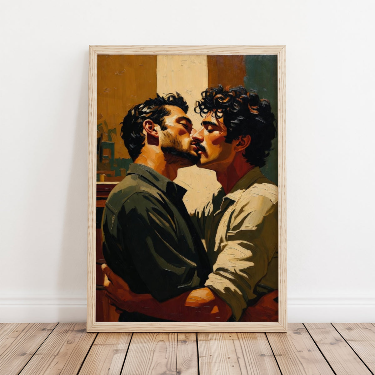 Vintage Kiss — Queer Art Print