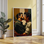 Vintage Kiss — Queer Art Print