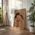 Cowboy Kiss — Queer Western Art Print